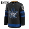Maillot de Hockey Toronto Maple Leafs Personnaliser Fanatics Premium 2024-25 Noir Troisième - Enfant